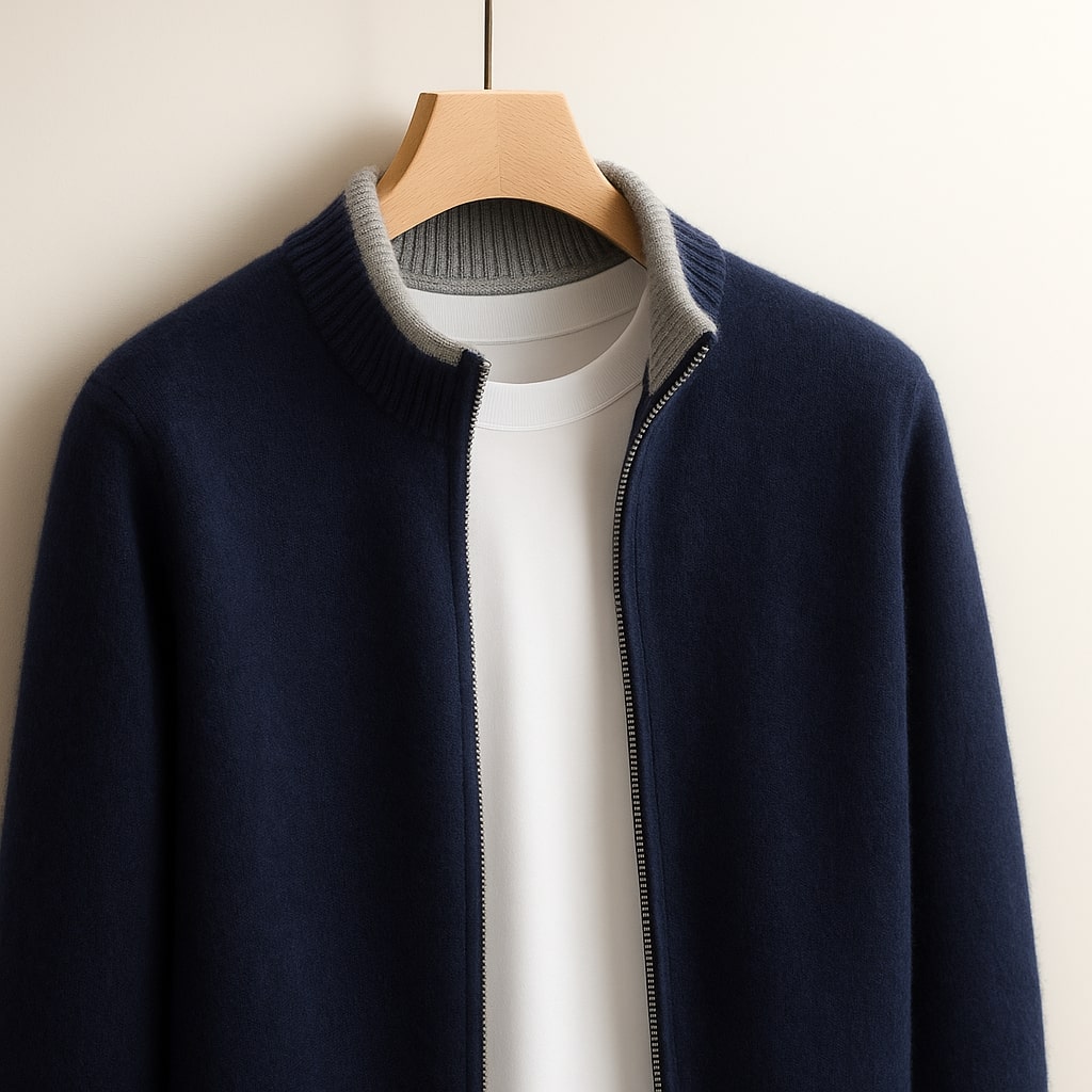 Oliver™ | Elegante Zip-Jas