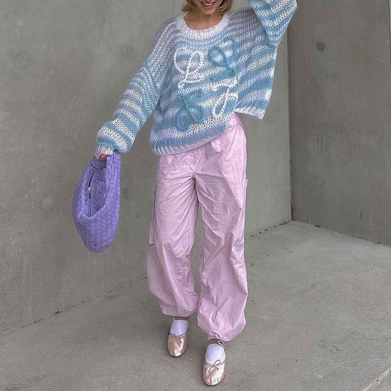 Julia™ | Colorful Striped Knit Sweater