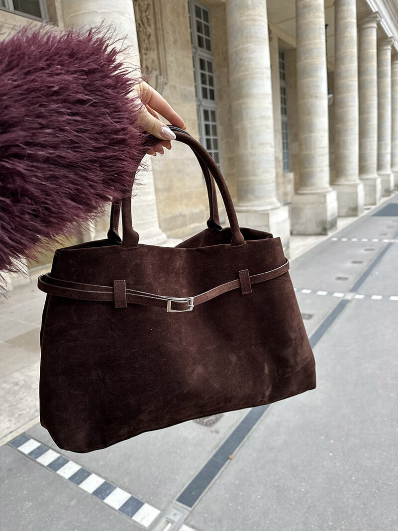 Vera™ | Stylish Vegan Suede Bag
