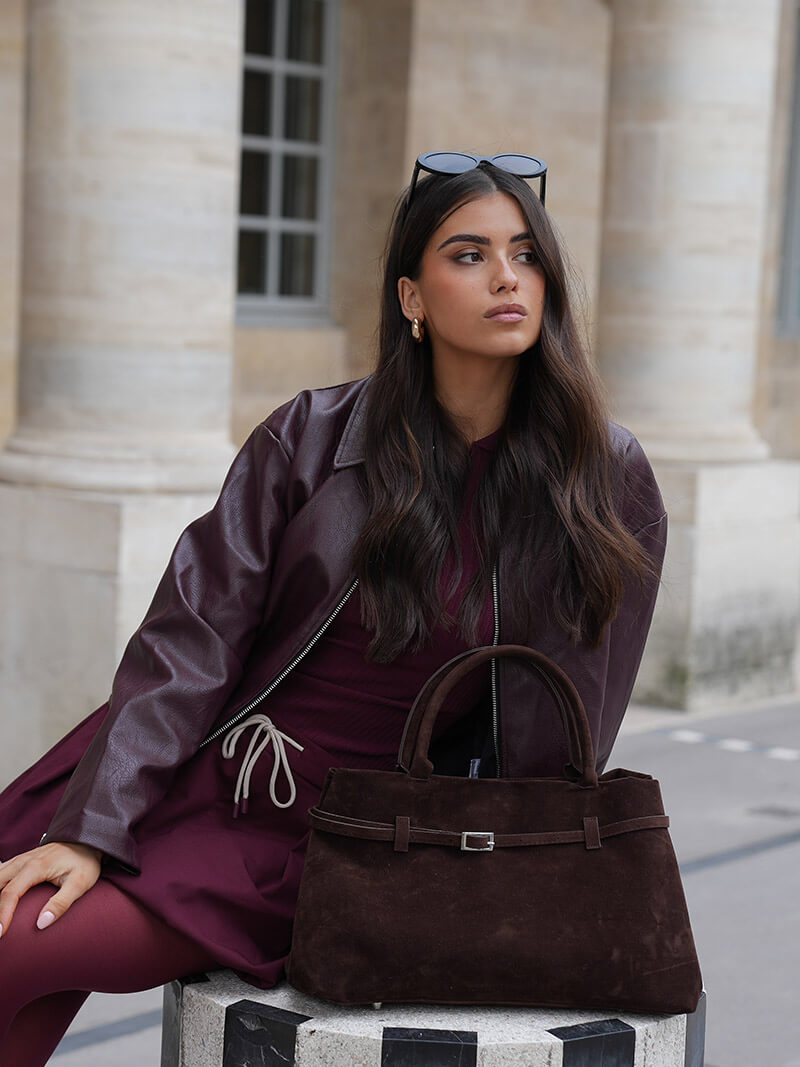 Vera™ | Stylish Vegan Suede Bag
