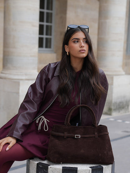 Vera™ | Stylish Vegan Suede Bag