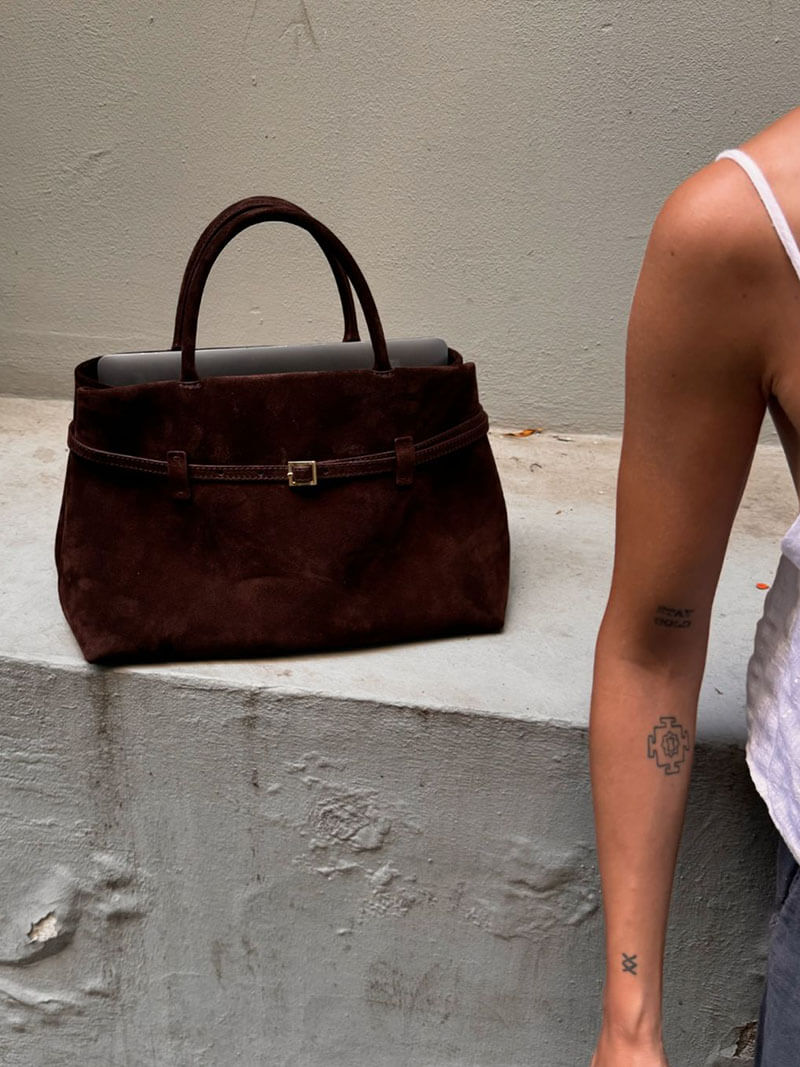 Vera™ | Stylish Vegan Suede Bag