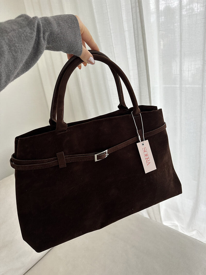 Vera™ | Stylish Vegan Suede Bag