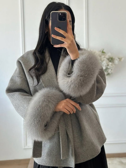 Chloé™ | Chic Faux Fur Coat