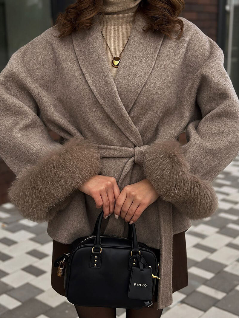 Chloé™ | Chic Faux Fur Coat