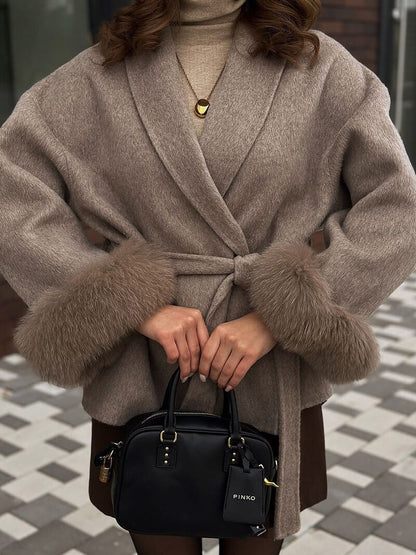 Chloé™ | Chic Faux Fur Coat
