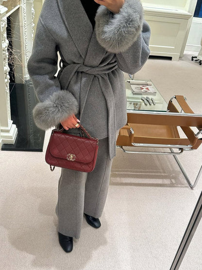 Chloé™ | Chic Faux Fur Coat