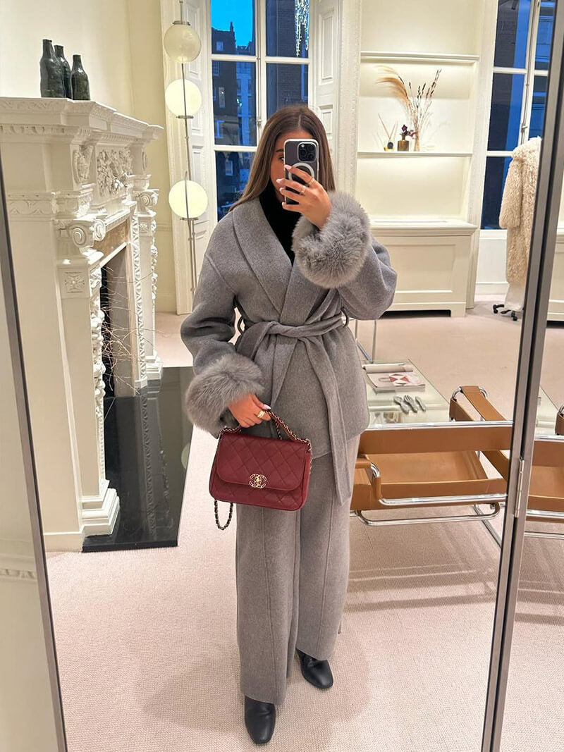Chloé™ | Chic Faux Fur Coat