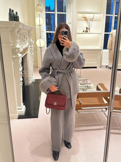Chloé™ | Chic Faux Fur Coat
