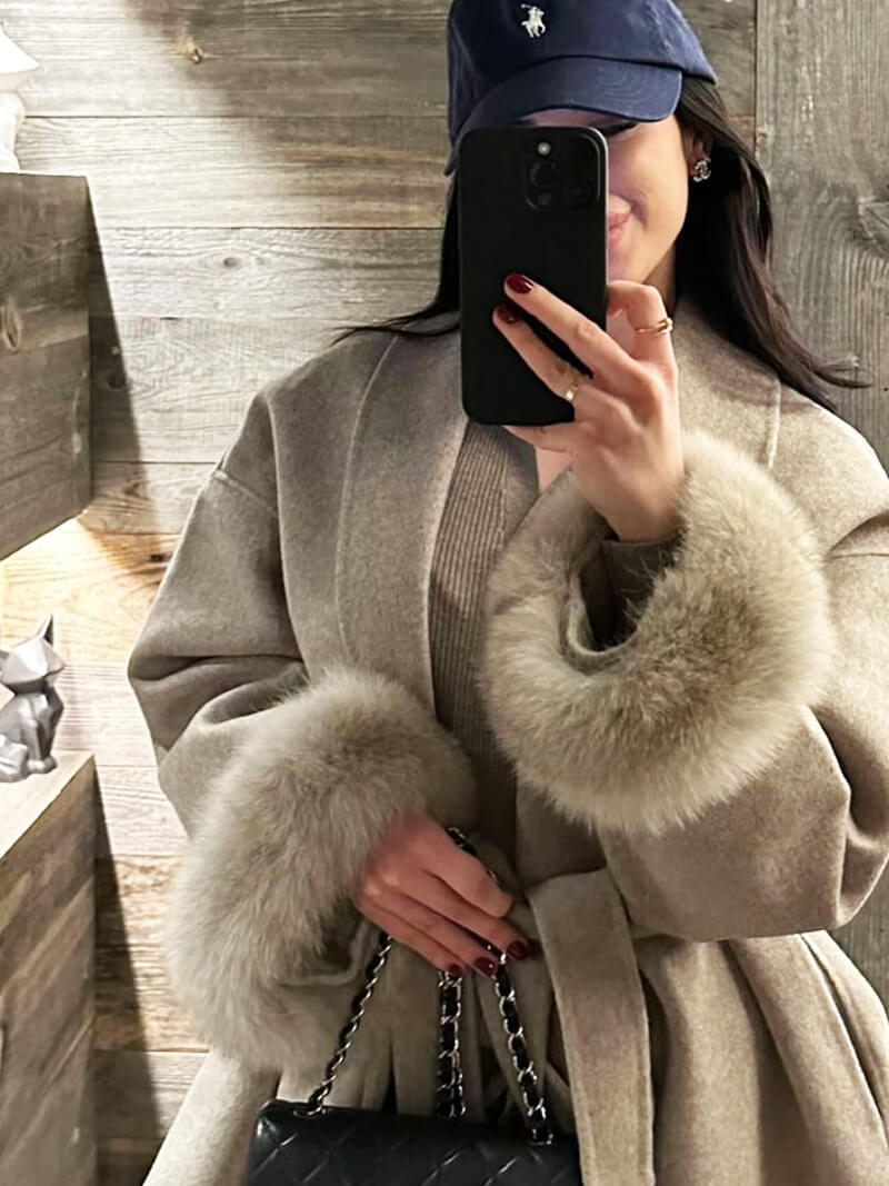 Chloé™ | Chic Faux Fur Coat