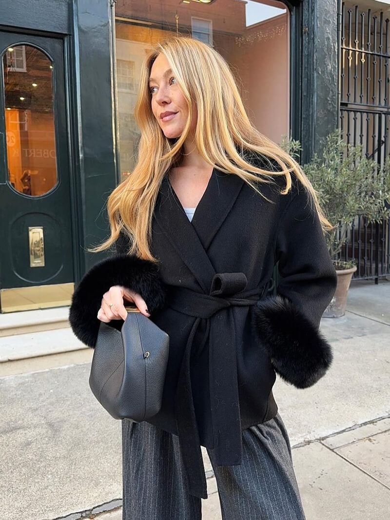 Chloé™ | Chic Faux Fur Coat